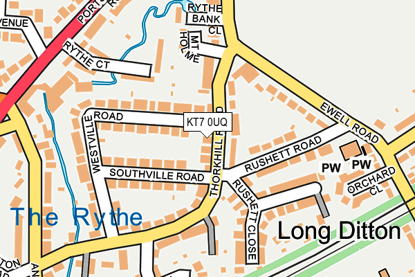Map of DEAN PAVILION LIMITED at local scale