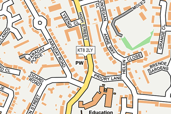 Map of LAUNCHPAD LONDON LTD. at local scale