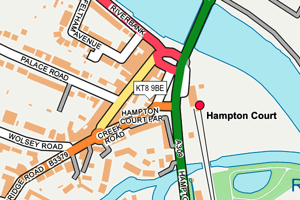 Map of THAMES STREET CONSULTING LTD at local scale