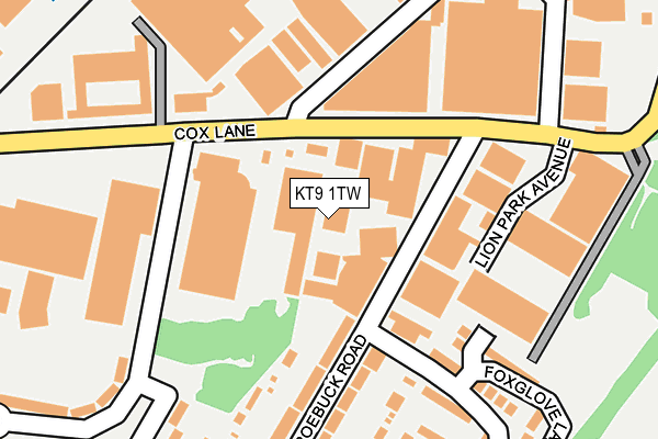 Map of ATKINSON 71 GROUP LIMITED at local scale