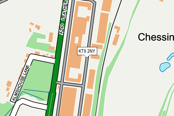 Map of ACTEST LIMITED at local scale