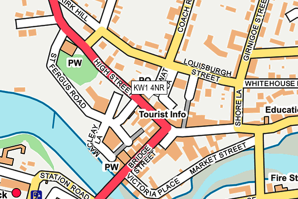 KW1 4NR map - OS OpenMap – Local (Ordnance Survey)