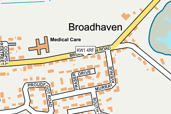 Map of BROADHAVEN CONSULTING LIMITED at local scale