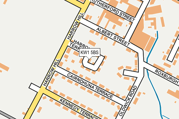 KW1 5BS map - OS OpenMap – Local (Ordnance Survey)