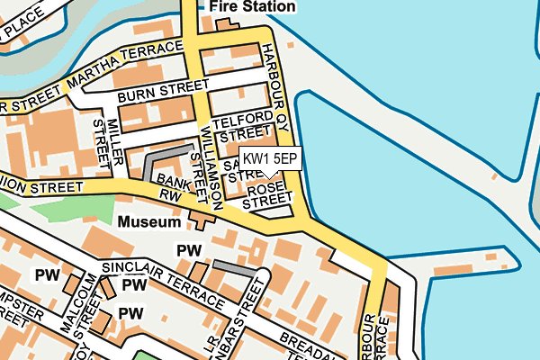 KW1 5EP map - OS OpenMap – Local (Ordnance Survey)