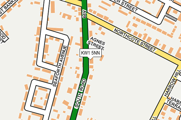 KW1 5NN map - OS OpenMap – Local (Ordnance Survey)