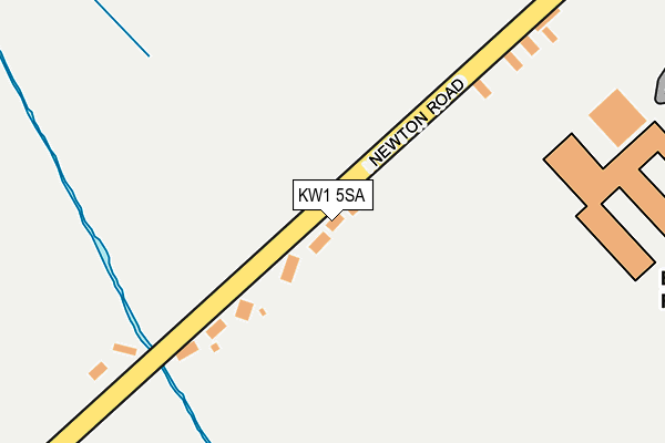 KW1 5SA map - OS OpenMap – Local (Ordnance Survey)