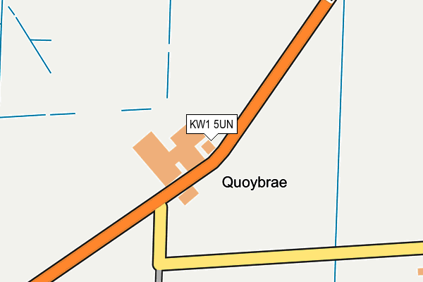 KW1 5UN map - OS OpenMap – Local (Ordnance Survey)