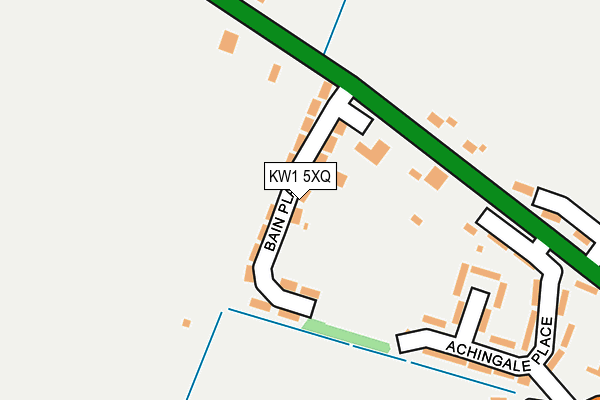 KW1 5XQ map - OS OpenMap – Local (Ordnance Survey)