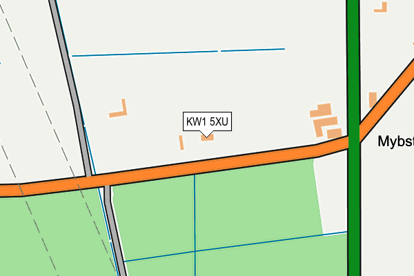 KW1 5XU map - OS OpenMap – Local (Ordnance Survey)