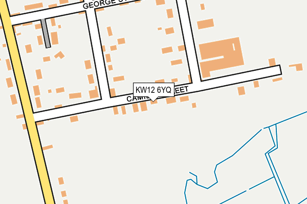 KW12 6YQ map - OS OpenMap – Local (Ordnance Survey)
