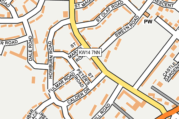 KW14 7NN map - OS OpenMap – Local (Ordnance Survey)