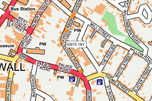 KW15 1NY map - OS OpenMap – Local (Ordnance Survey)