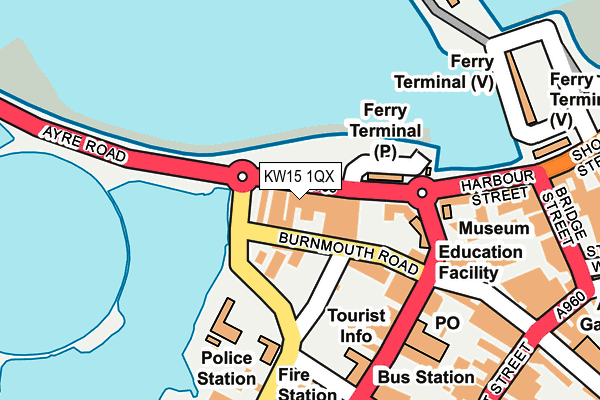 KW15 1QX map - OS OpenMap – Local (Ordnance Survey)