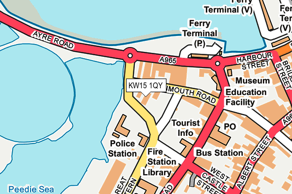 Map of TICKETYBOO ORKNEY LTD at local scale