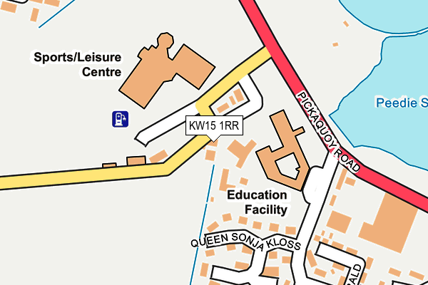 KW15 1RR map - OS OpenMap – Local (Ordnance Survey)