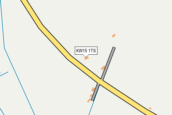 KW15 1TS map - OS OpenMap – Local (Ordnance Survey)