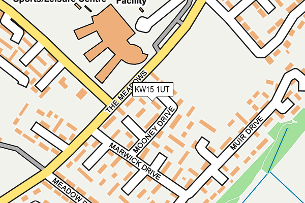 KW15 1UT map - OS OpenMap – Local (Ordnance Survey)