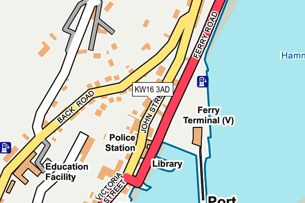 Map of ORKNEY ISLAND HOTELS LTD at local scale