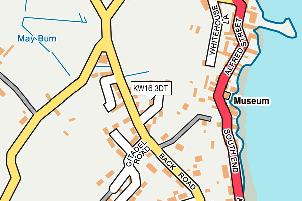 KW16 3DT map - OS OpenMap – Local (Ordnance Survey)