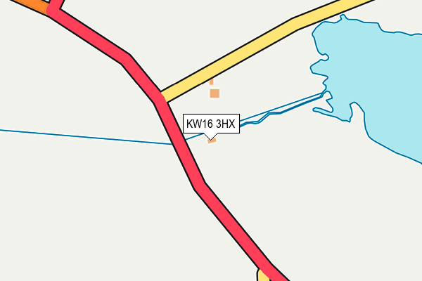 KW16 3HX map - OS OpenMap – Local (Ordnance Survey)