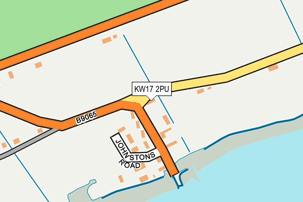 KW17 2PU map - OS OpenMap – Local (Ordnance Survey)