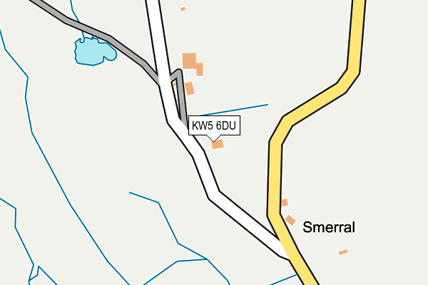 KW5 6DU map - OS OpenMap – Local (Ordnance Survey)