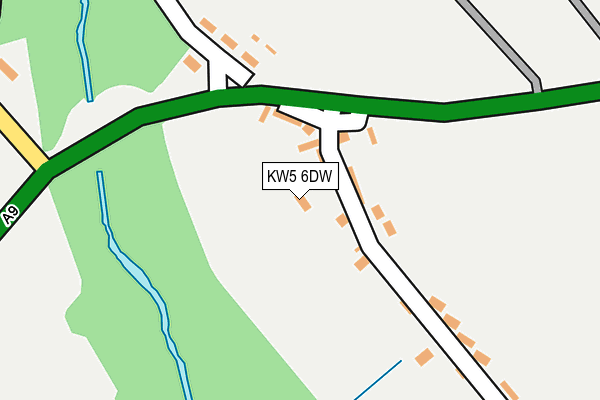 KW5 6DW map - OS OpenMap – Local (Ordnance Survey)