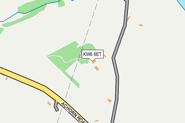 KW6 6ET map - OS OpenMap – Local (Ordnance Survey)