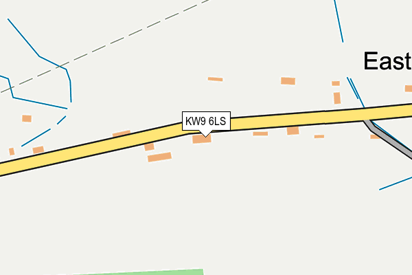 KW9 6LS map - OS OpenMap – Local (Ordnance Survey)