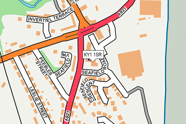 KY1 1SR map - OS OpenMap – Local (Ordnance Survey)