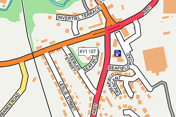 KY1 1ST map - OS OpenMap – Local (Ordnance Survey)