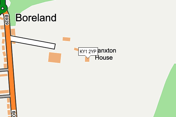 KY1 2YP map - OS OpenMap – Local (Ordnance Survey)