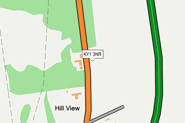 KY1 3NR map - OS OpenMap – Local (Ordnance Survey)