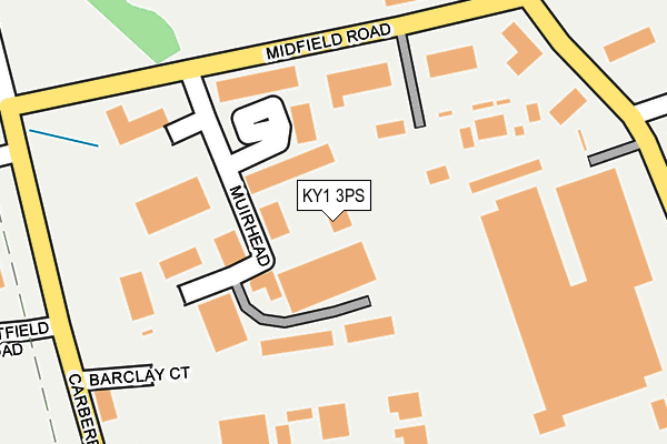KY1 3PS map - OS OpenMap – Local (Ordnance Survey)