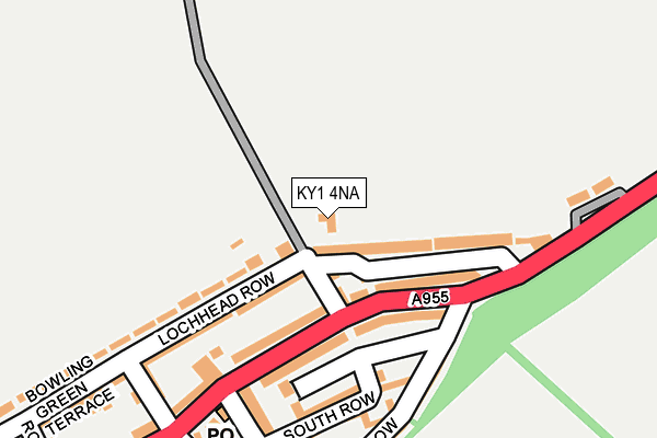 KY1 4NA map - OS OpenMap – Local (Ordnance Survey)