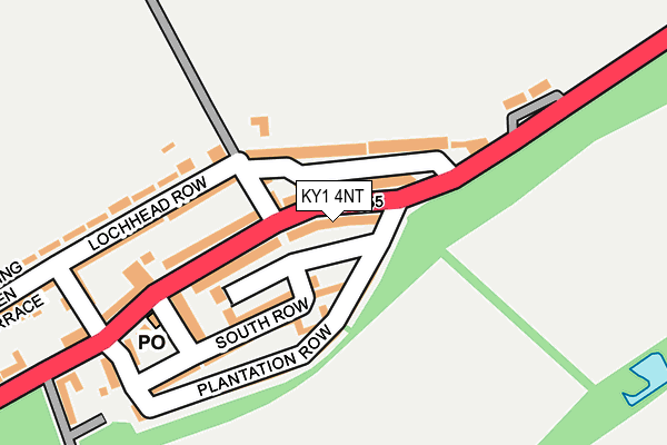KY1 4NT map - OS OpenMap – Local (Ordnance Survey)