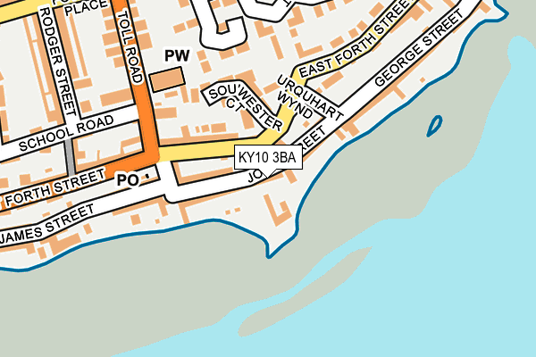 KY10 3BA map - OS OpenMap – Local (Ordnance Survey)