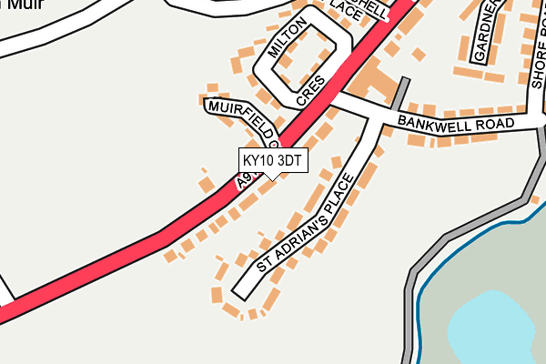 KY10 3DT map - OS OpenMap – Local (Ordnance Survey)