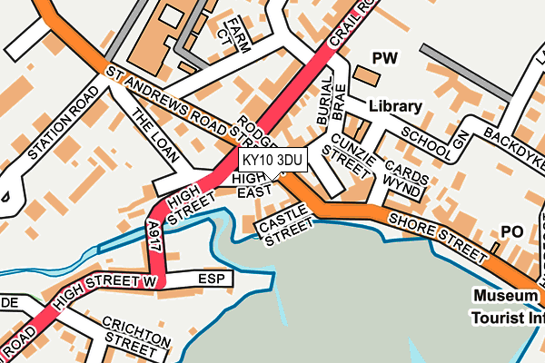 Map of SPOKES CYCLES LTD. at local scale