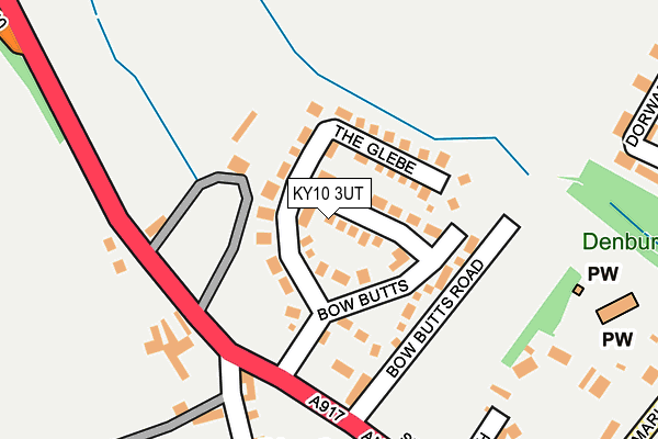 KY10 3UT map - OS OpenMap – Local (Ordnance Survey)