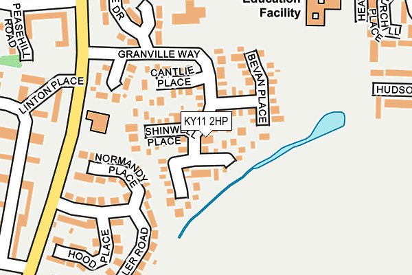 Map of DAVID S FLEMING LTD at local scale