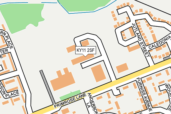 Map of THE SPORTS SHOP LTD at local scale