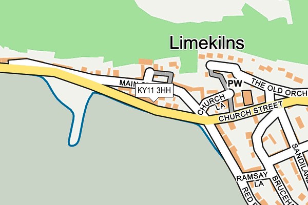 Map of MYLNE LTD at local scale