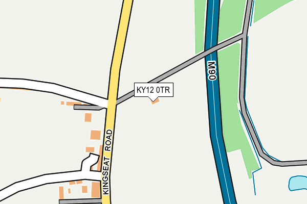 KY12 0TR map - OS OpenMap – Local (Ordnance Survey)