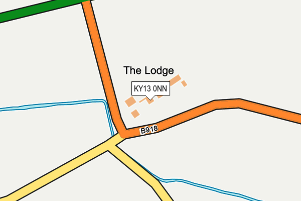 KY13 0NN map - OS OpenMap – Local (Ordnance Survey)