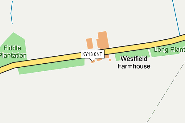 KY13 0NT map - OS OpenMap – Local (Ordnance Survey)