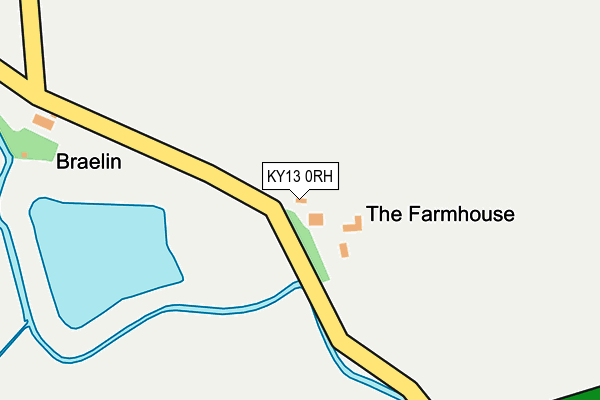 KY13 0RH map - OS OpenMap – Local (Ordnance Survey)
