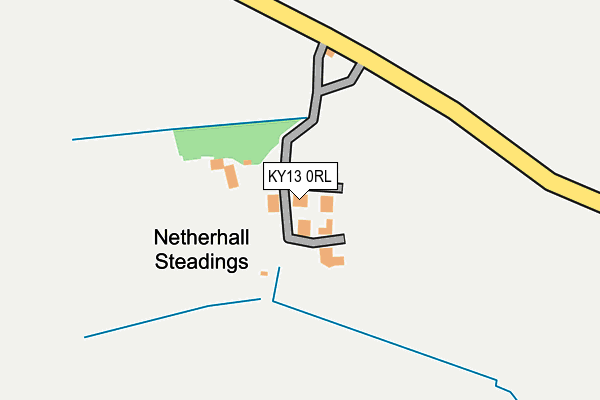 KY13 0RL map - OS OpenMap – Local (Ordnance Survey)