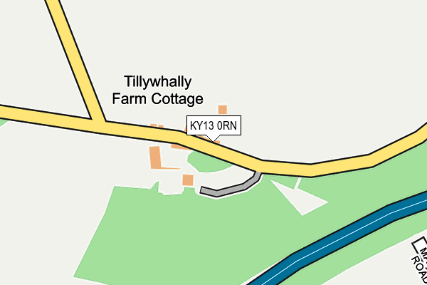 KY13 0RN map - OS OpenMap – Local (Ordnance Survey)